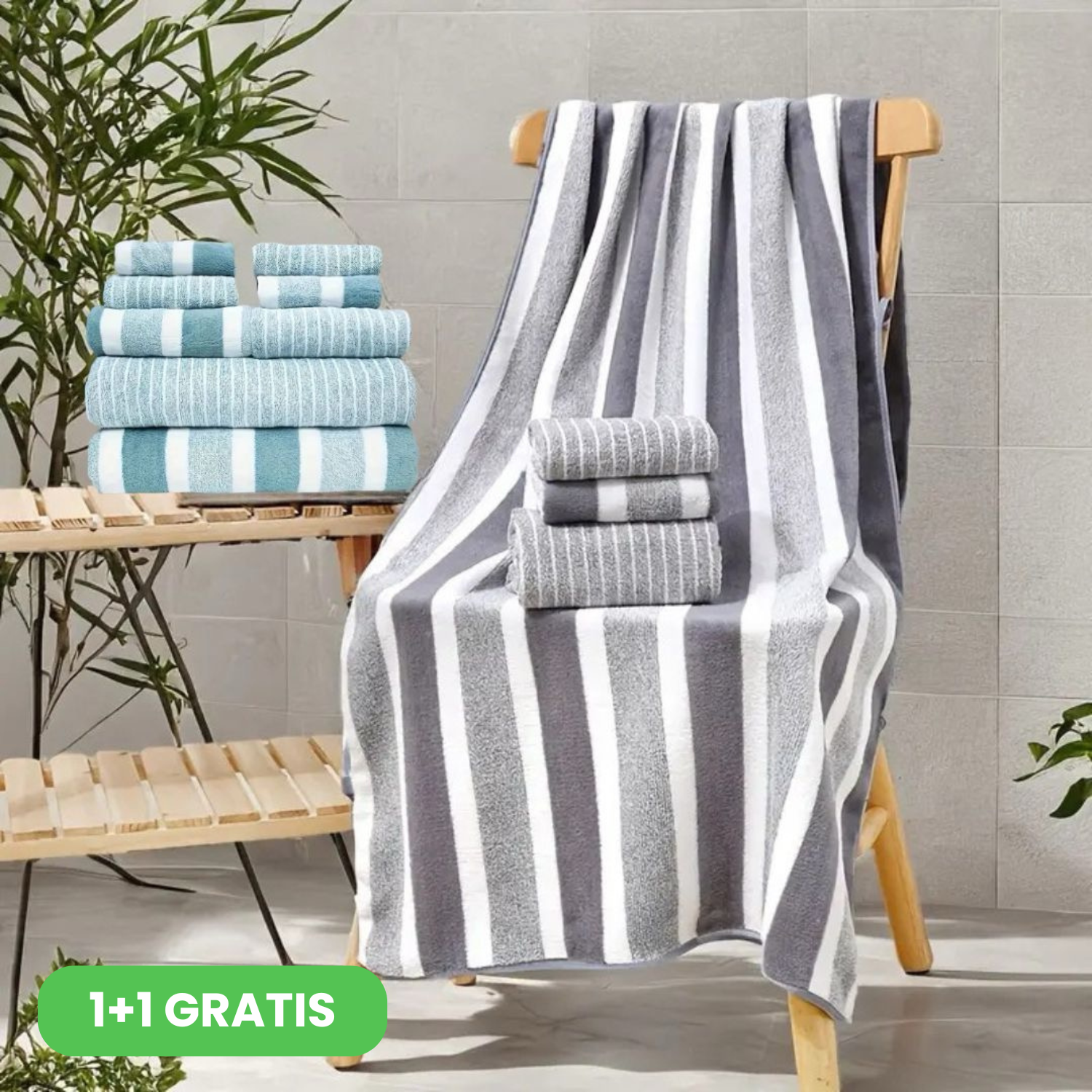 Sada ôsmich uterákov SOFTIQ 1+1 GRATIS